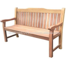 Meranti Outdoor / Gartenmöbel Set - 3-Sitzer Bank
